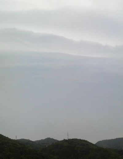 山のお日様