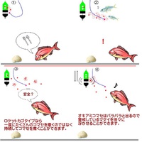 アジのカゴ釣りでロケットタイプにこだわるワケ♪ アジのカゴ釣りでロケットタイプにこだわるワケ♪