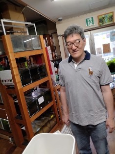 エビを持って来てくれたお客様 アトリエHiroさん エビを持って来てくれたお客様 アトリエHiroさん