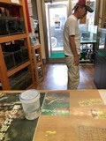 エビを持って来てくれたお客様 鈴敏シュリンプさん エビを持って来てくれたお客様 鈴敏シュリンプさん