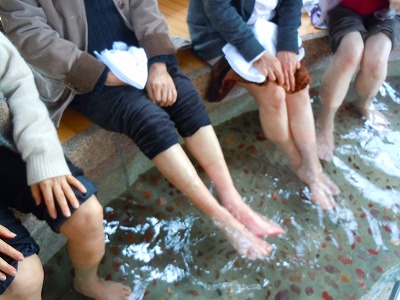 河津の温泉足湯