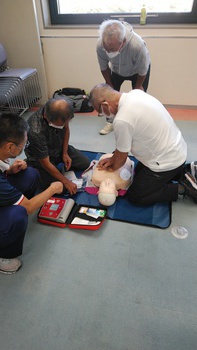 赤十字救急法講習の開催