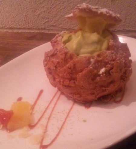 まるごと玄米のシュークリーム