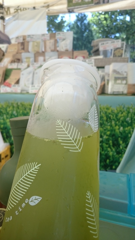 青山のファ―マ―ズマ―ケットにて試飲販売中です♪ 青山のファ―マ―ズマ―ケットにて試飲販売中です♪