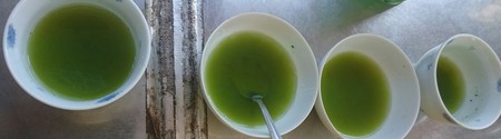 粉末のお茶を試しにいくつか作りました 粉末のお茶を試しにいくつか作りました