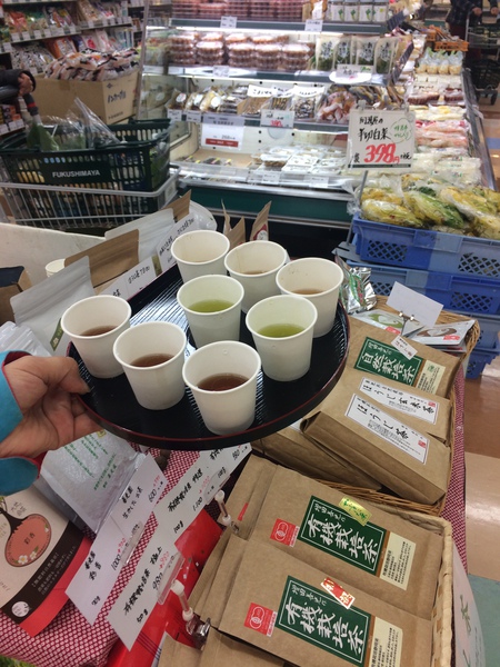 福島屋さんにて! 福島屋さんにて!