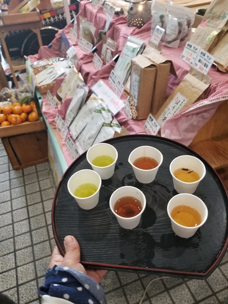 青山のファ―マ―ズマ―ケットにて試飲販売中❗ 青山のファ―マ―ズマ―ケットにて試飲販売中❗