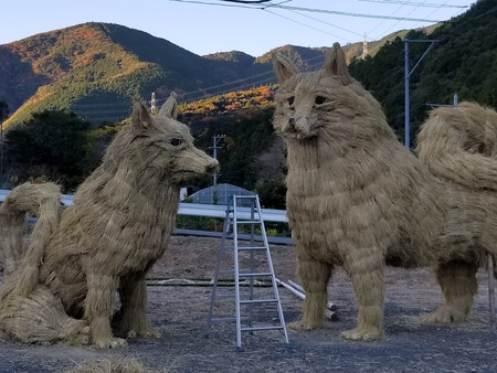 大代にあるジャンボ干支を見ました 大代にあるジャンボ干支を見ました
