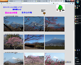 ★HP更新・富士山の四季★