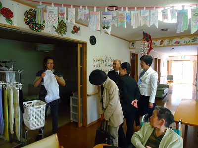 静岡県健康福祉部福祉長寿局の訪問がありました。
