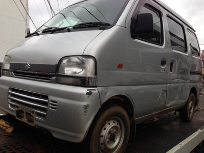 廃車買取り　￥12,000-　スズキ　エブリーＶ