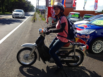 バイク販売 リトルカブ　レディース特典！