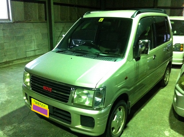 廃車買取り　ダイハツ　ムーヴ　静岡市