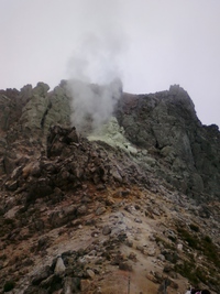 富士山代りに焼岳 2015/07/27 17:52:08