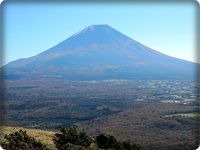 竜ヶ岳山頂の富士山✿伊豆市民ハイク 2015/10/26 09:53:57