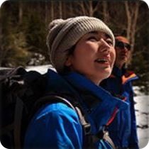 女優・春馬ゆかりさん✿岩の殿堂の金峰山に挑む