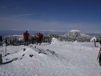 北横岳で雪山ハイク