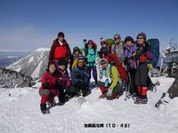 北横岳で雪山ハイク