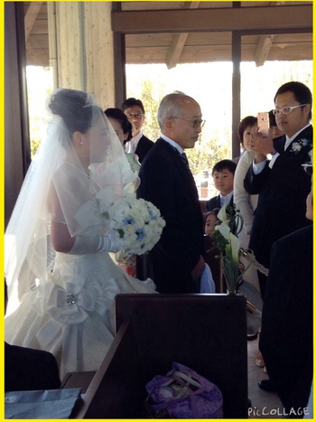 中伊豆ワイナリーで親戚の結婚式