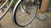 自転車のパンク修理
