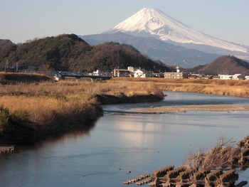 逆さ富士