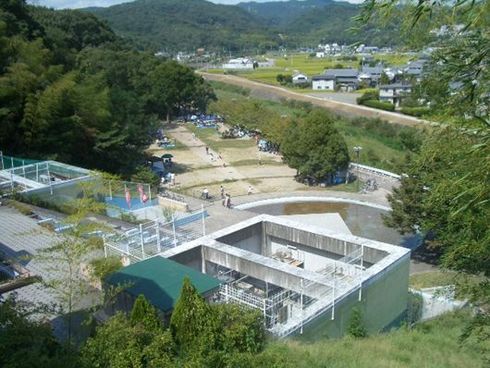 ピロティからの景色