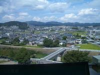 ピロティからの景色