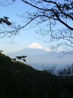 今朝の富士山