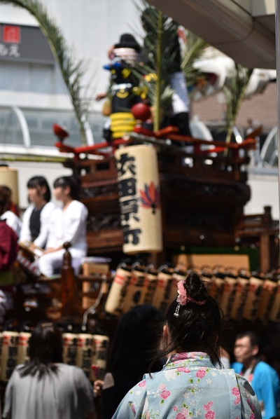 吉原祇園祭を見に行ってきました。