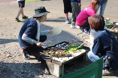 一年生歓迎バーベキュー