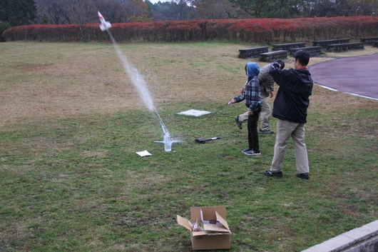 11月隊集会　アポロ号発射　1泊舎営