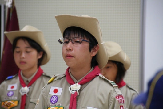 第16回日本ジャンボリー　富士4団壮行会