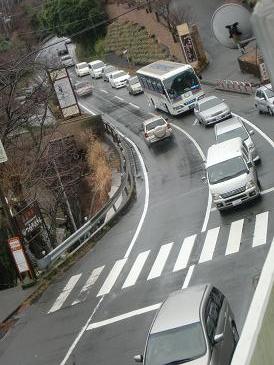 上り方面渋滞中！！