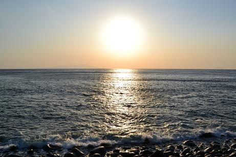 今日の海