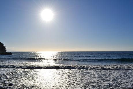 今日の海