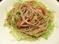 サラダ蕎麦