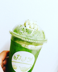 暑い日になってきたら抹茶クリームラテが人気になりました 2022/05/08 06:07:16