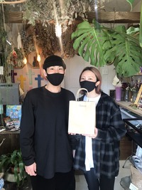 素敵なお2人ありがとうございます！ 2021/04/18 09:23:22