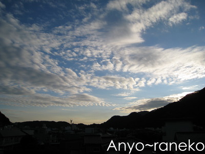 下田の夕暮れ