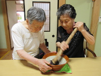 あねさんかぶり　奮闘中