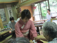 お琴とお抹茶