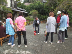 防災訓練です