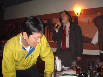 忘年会、楽しかったです。