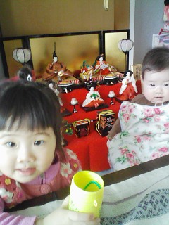 今日は雛祭り♪