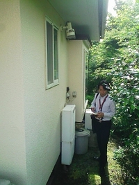 オール電化工事現地調査♪