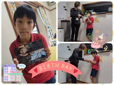 お誕生日おめでとう