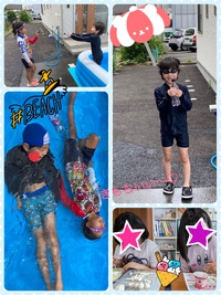 やっぱりプールは最高〜!! 2023/08/01 15:56:10