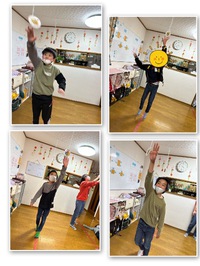 雨の日は室内で運動！ 2023/02/13 17:56:03