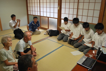 焼津水産高校生徒が田牛地区の漁村活性化を研究