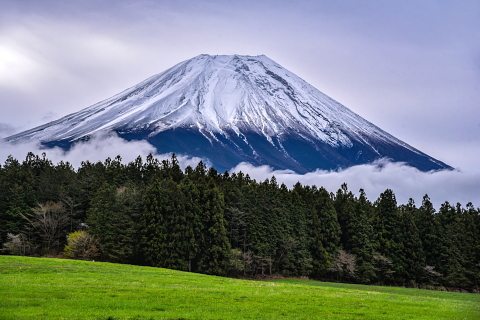 GW前の富士山化粧直し